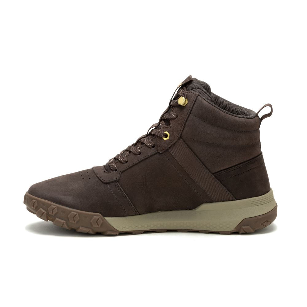 BOTINES HOMBRE HEX CUSH MID MARRÓN - 3