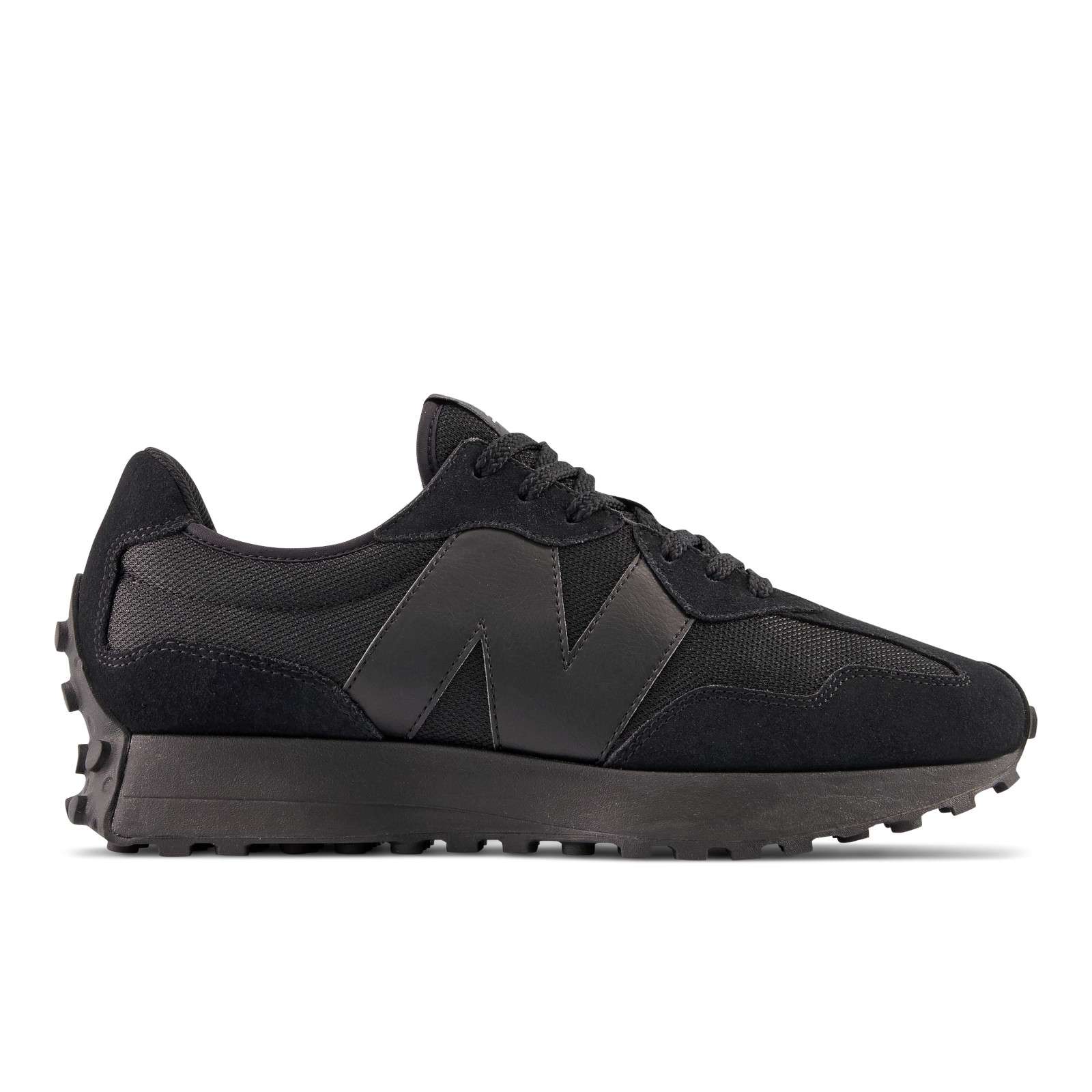 ZAPATILLAS HOMBRE 327 NEGRO V2 - 1