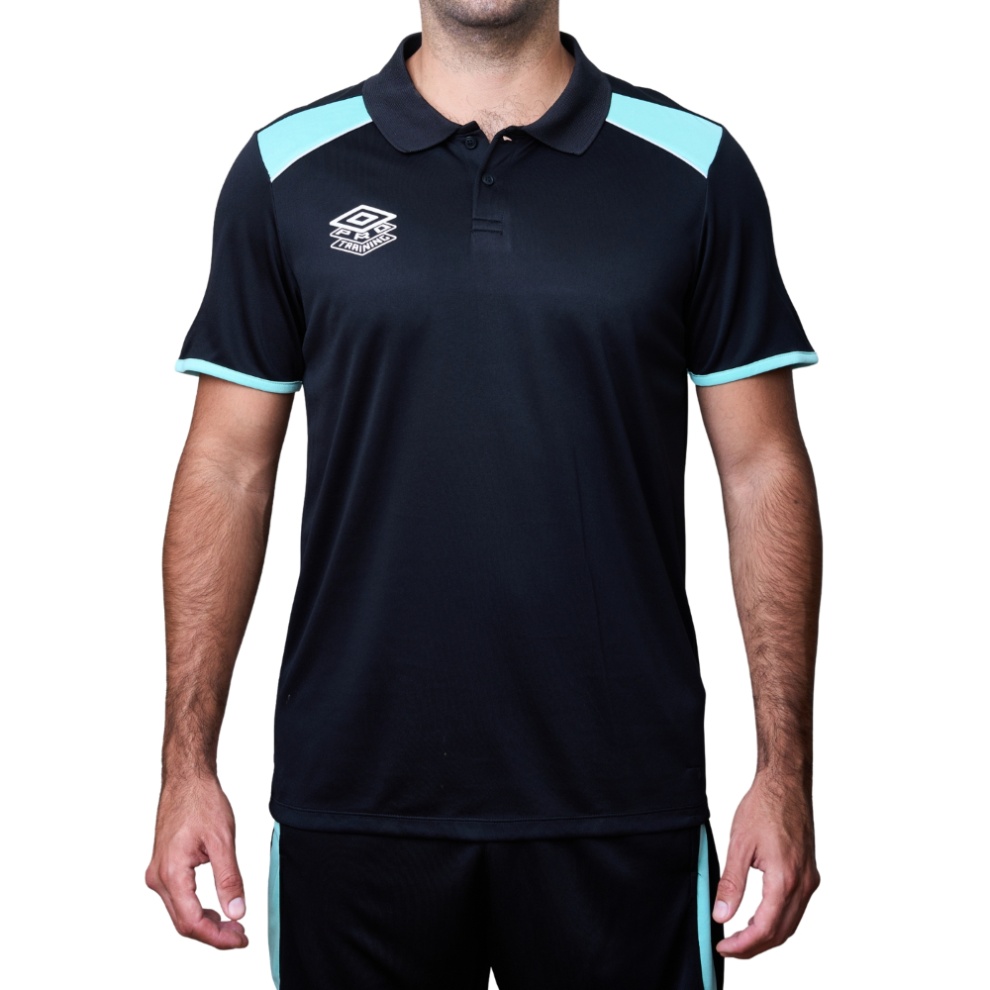 POLO HOMBRE PRO TRAINING NEGRO - 1
