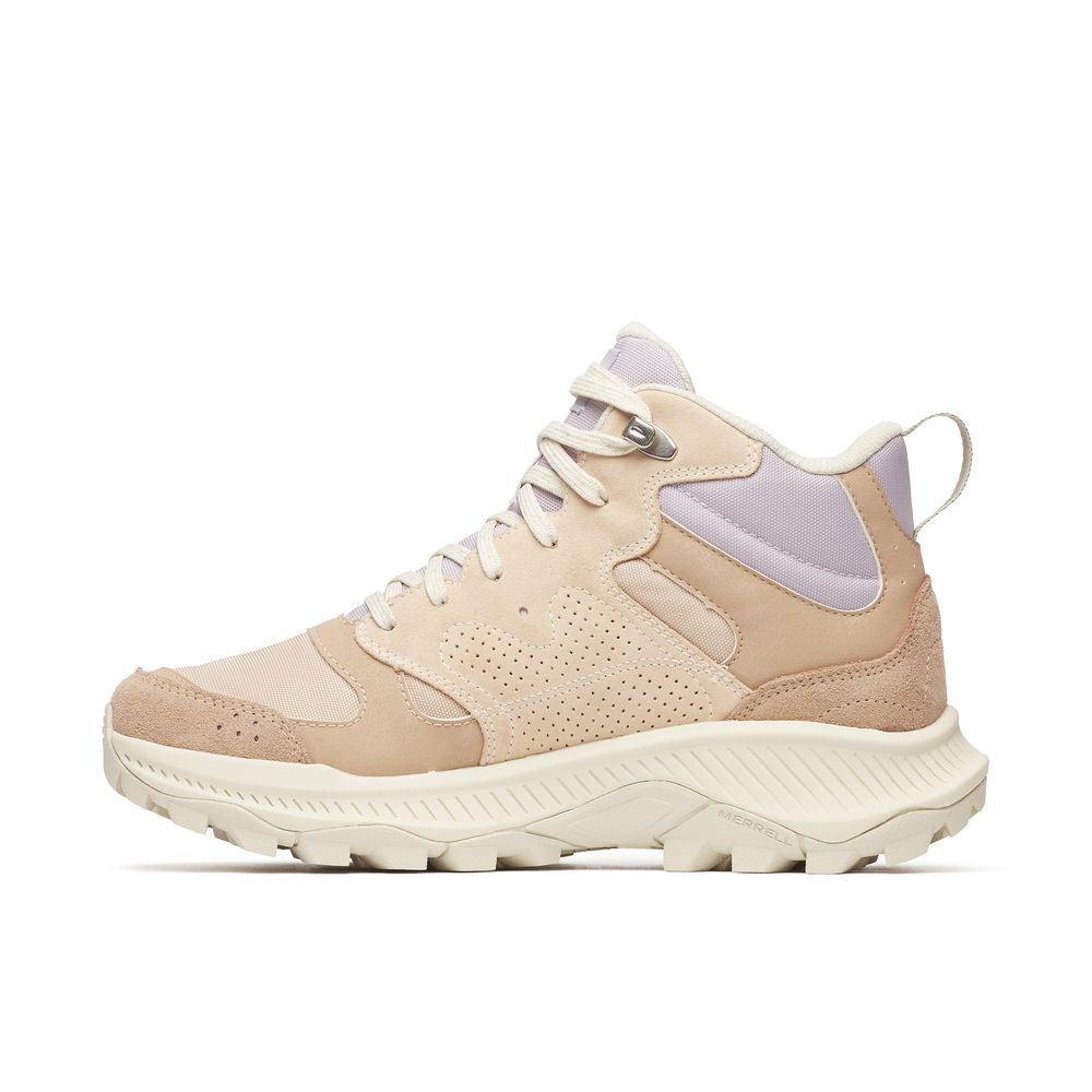 BOTINES MUJER TEMPO SOL MID WP MARRÓN - 3