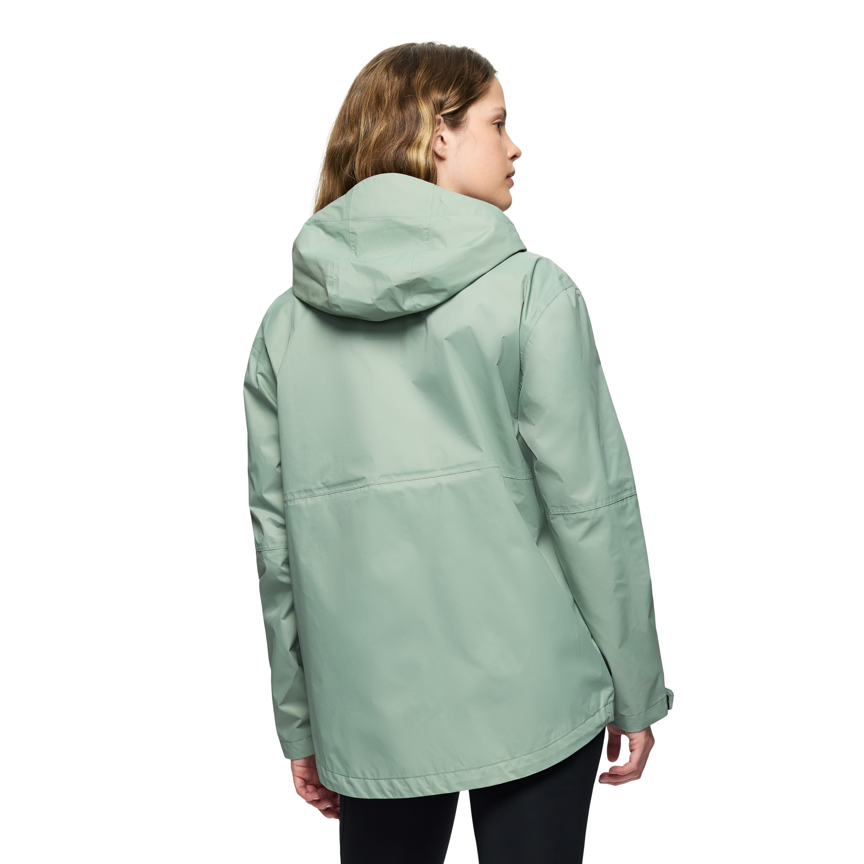 CASACA MUJER FALLON RAIN VERDE - 3