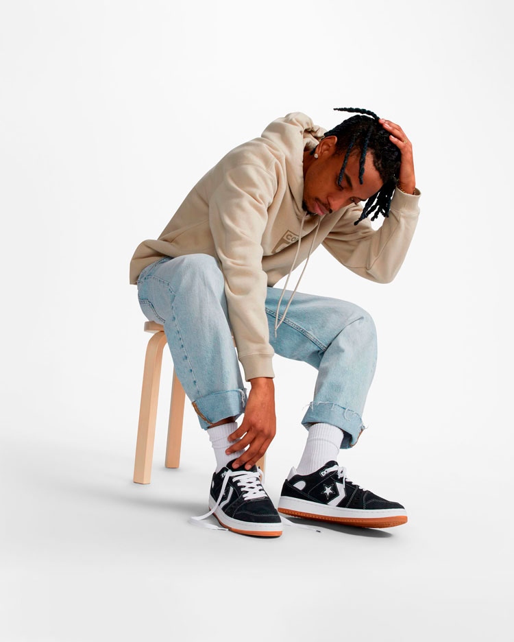 ZAPATILLAS UNISEX CONS AS-1 PRO SUEDE NEGRO V1 - 8