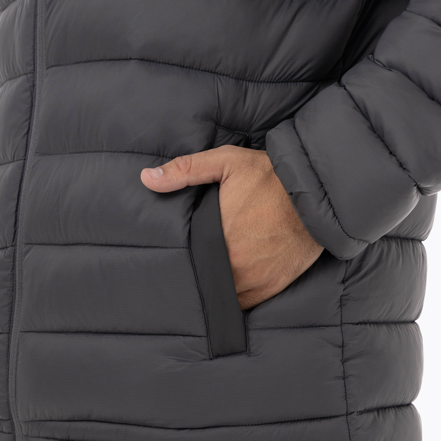 CASACA HOMBRE KOLOSSO PARKA GRIS - 5