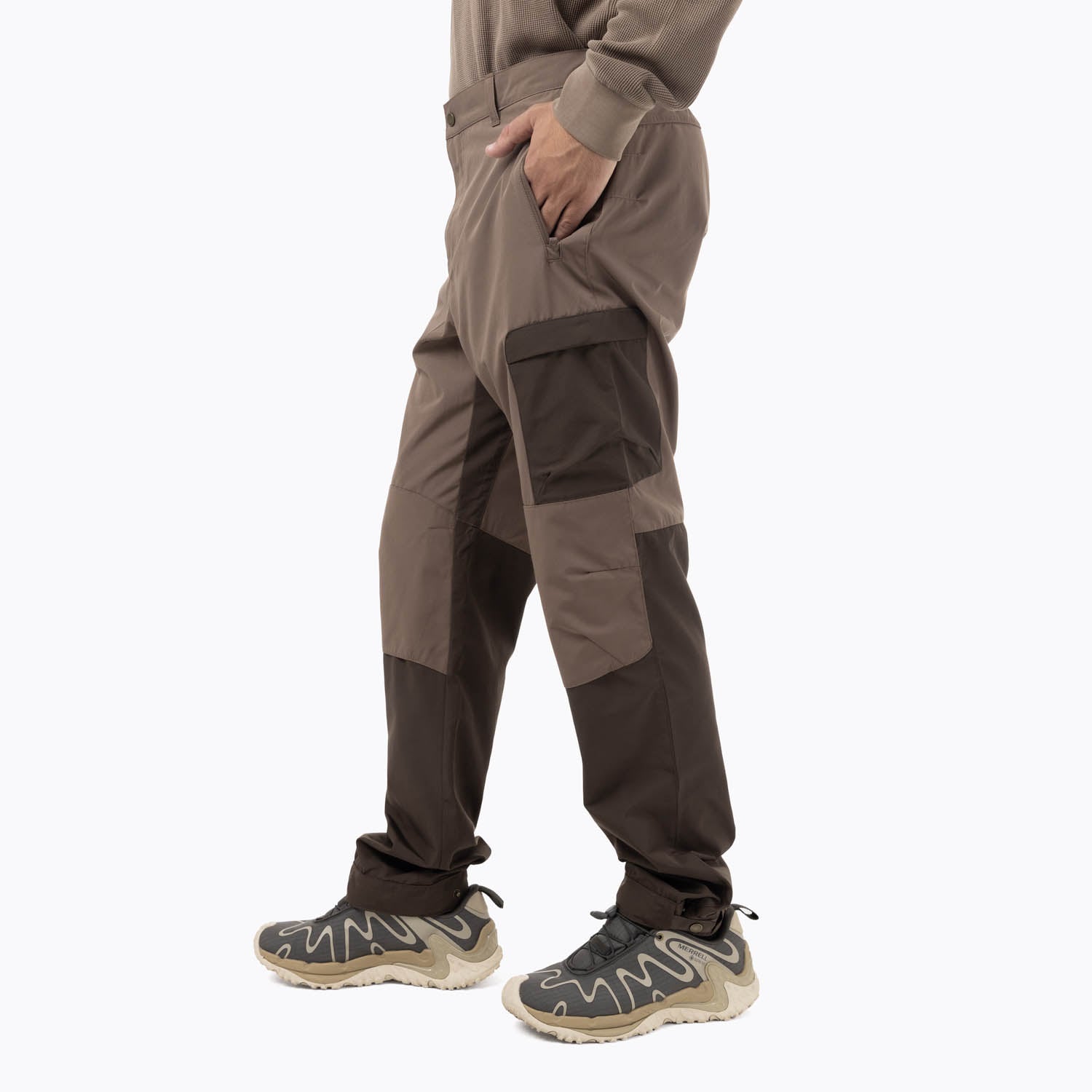 PANTALÓN HOMBRE YOXIS TECHNICAL MARRÓN - 2