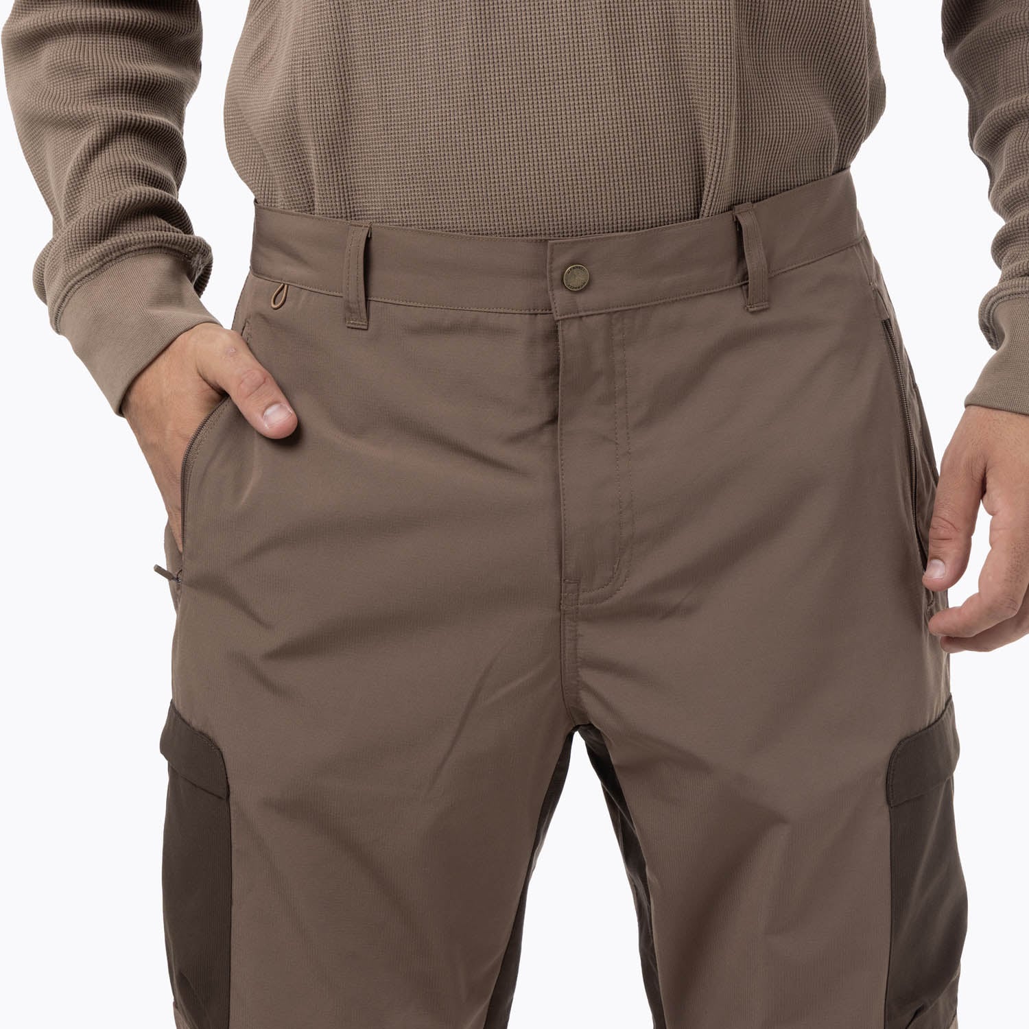 PANTALÓN HOMBRE YOXIS TECHNICAL MARRÓN - 4