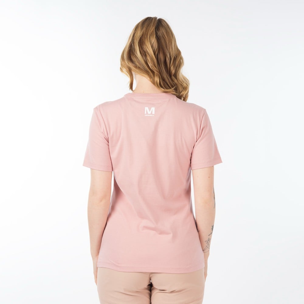 POLO MUJER MERRELL TEE BASIC LAVENDER MORADO - 2