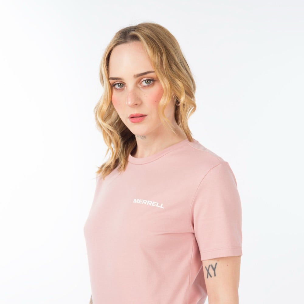 POLO MUJER MERRELL TEE BASIC LAVENDER MORADO - 3