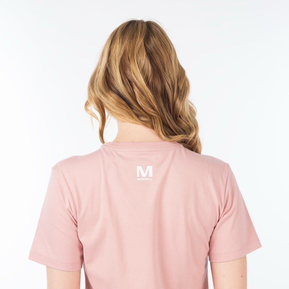 POLO MUJER MERRELL TEE BASIC LAVENDER MORADO - 4