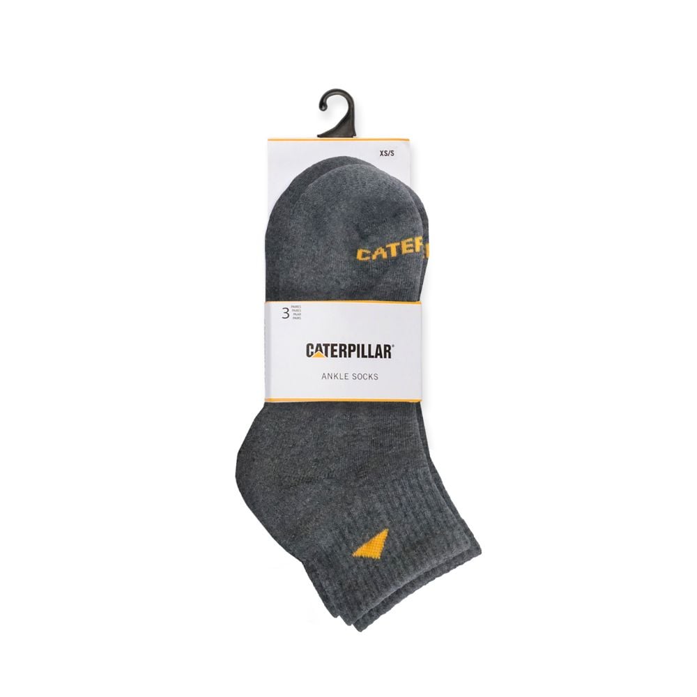 MEDIAS HOMBRE CAT BASICS 3-PACK GRIS - 1