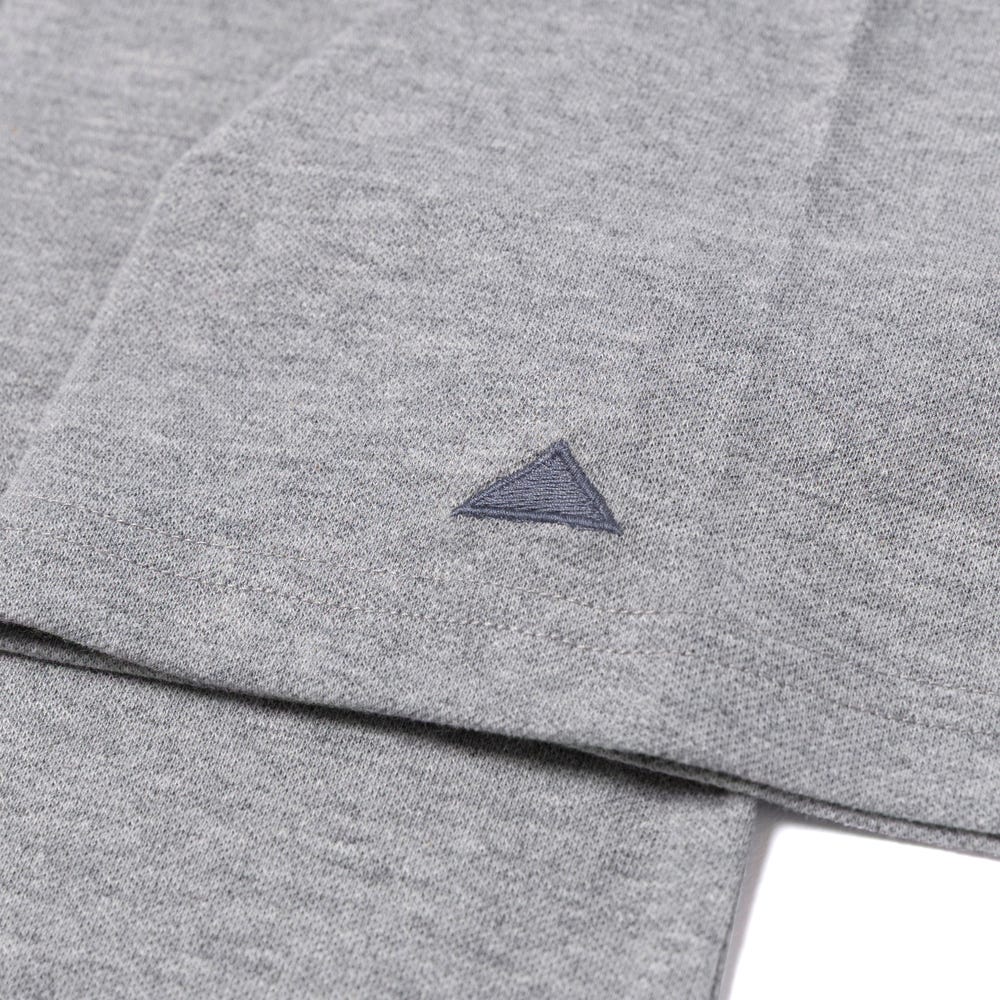 POLO HOMBRE CAT LOGO PIQUE GRIS - 5