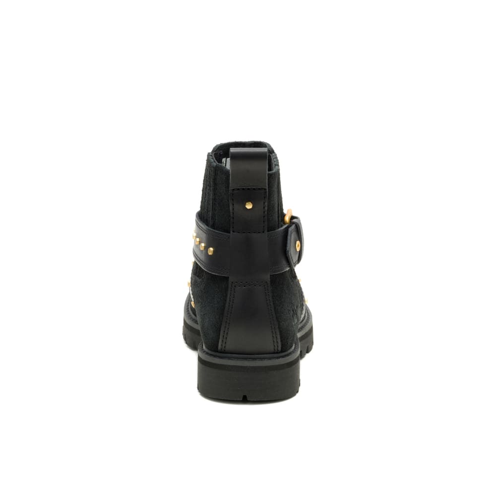 BOTINES MUJER GRADER WS EMBELLISH CHELSEA NEGRO V1 - 5