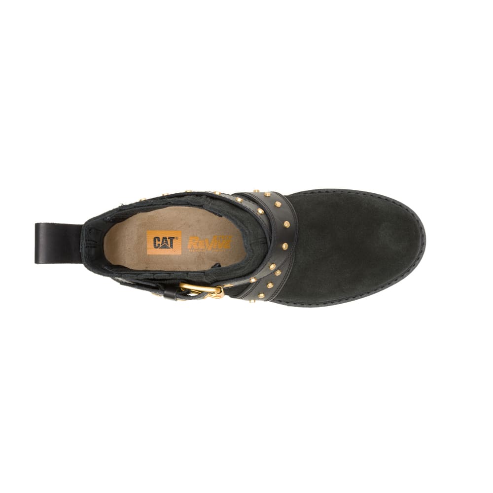 BOTINES MUJER GRADER WS EMBELLISH CHELSEA NEGRO V1 - 6