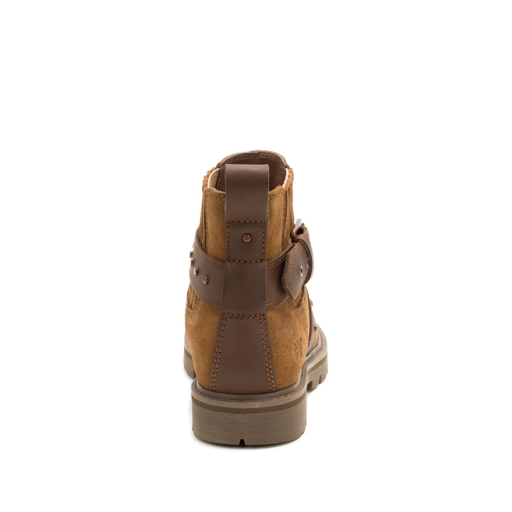 BOTINES MUJER GRADER WS EMBELLISH CHELSEA MARRÓN V1 - 6