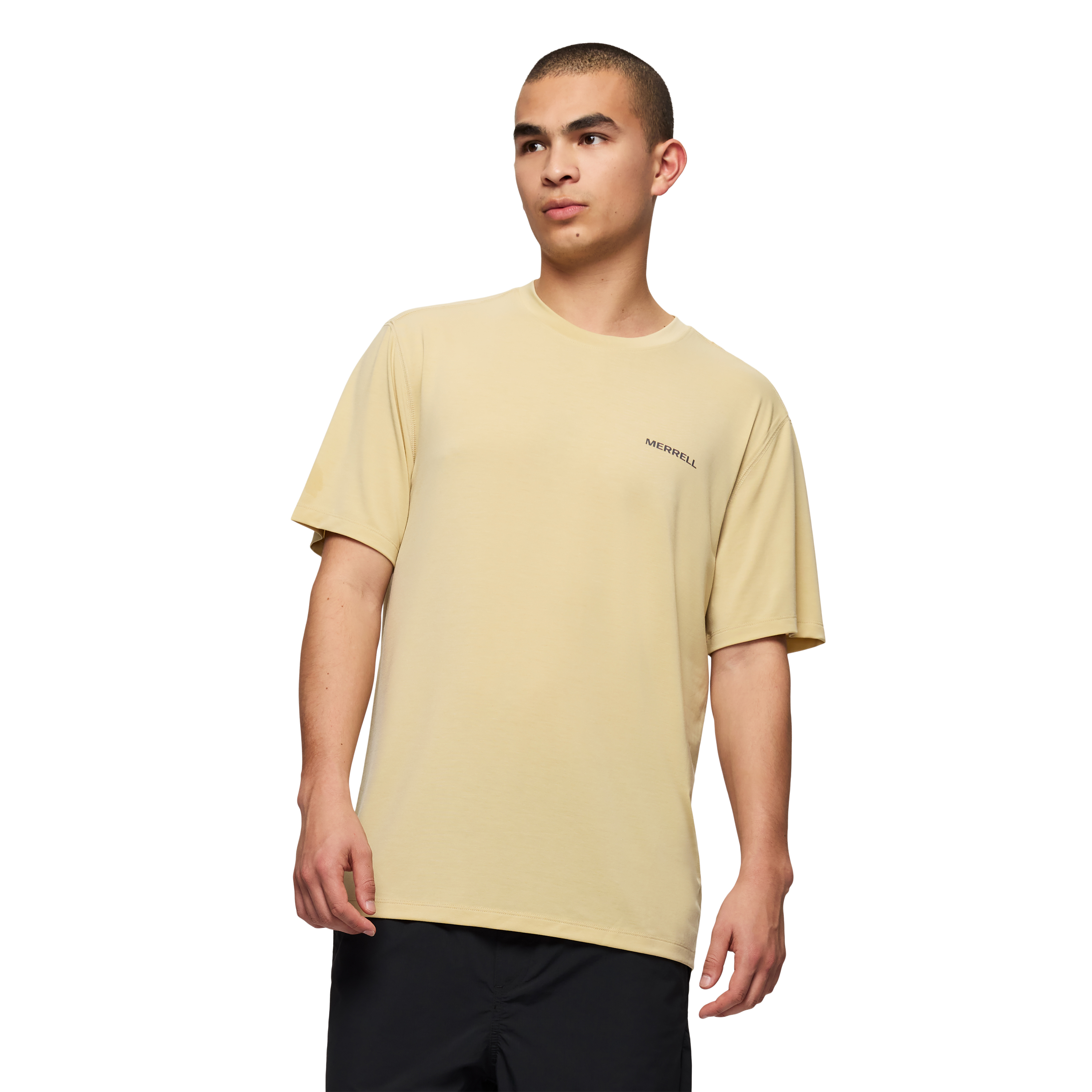 POLO HOMBRE HORIZON TENCEL BEIGE - 1