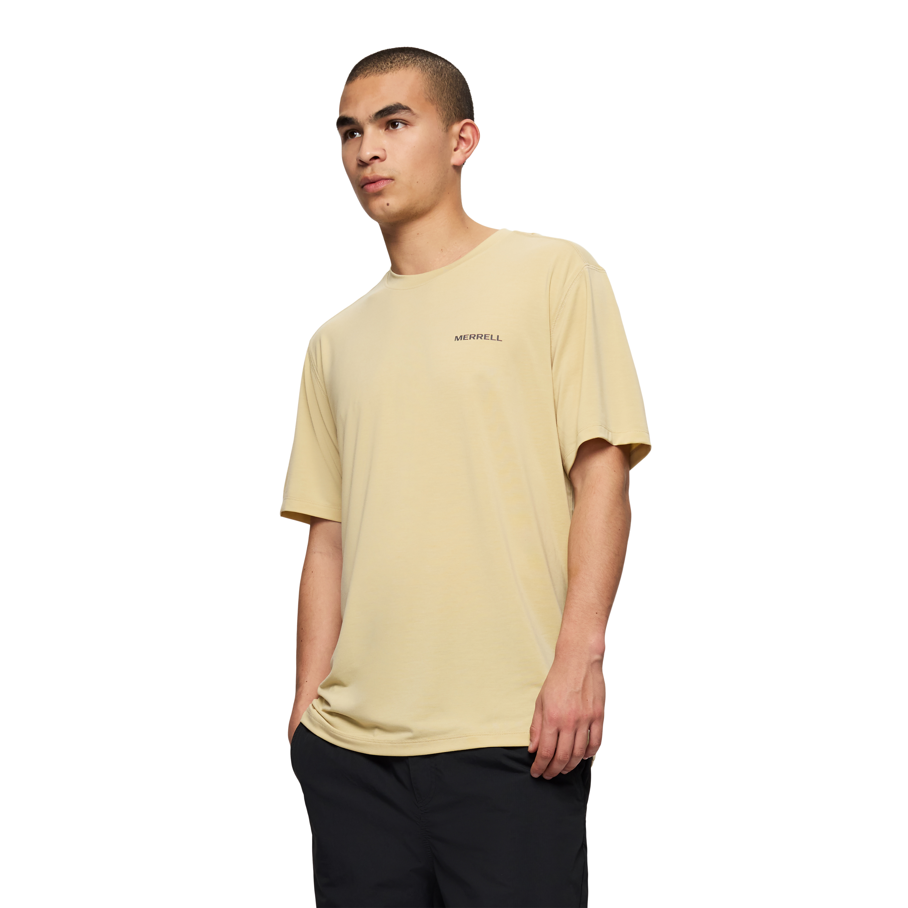 POLO HOMBRE HORIZON TENCEL BEIGE - 2