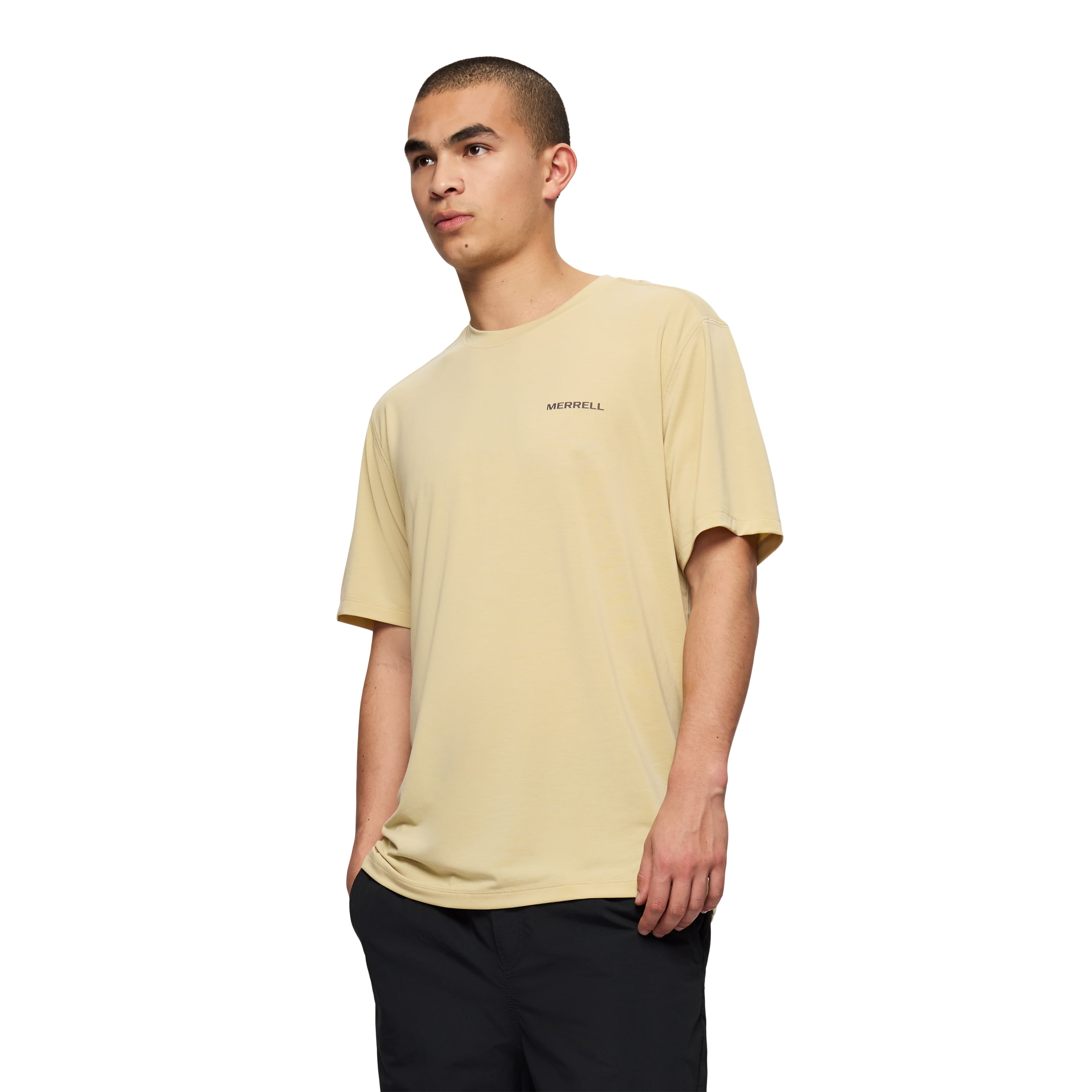 POLO HOMBRE HORIZON TENCEL BEIGE - 2