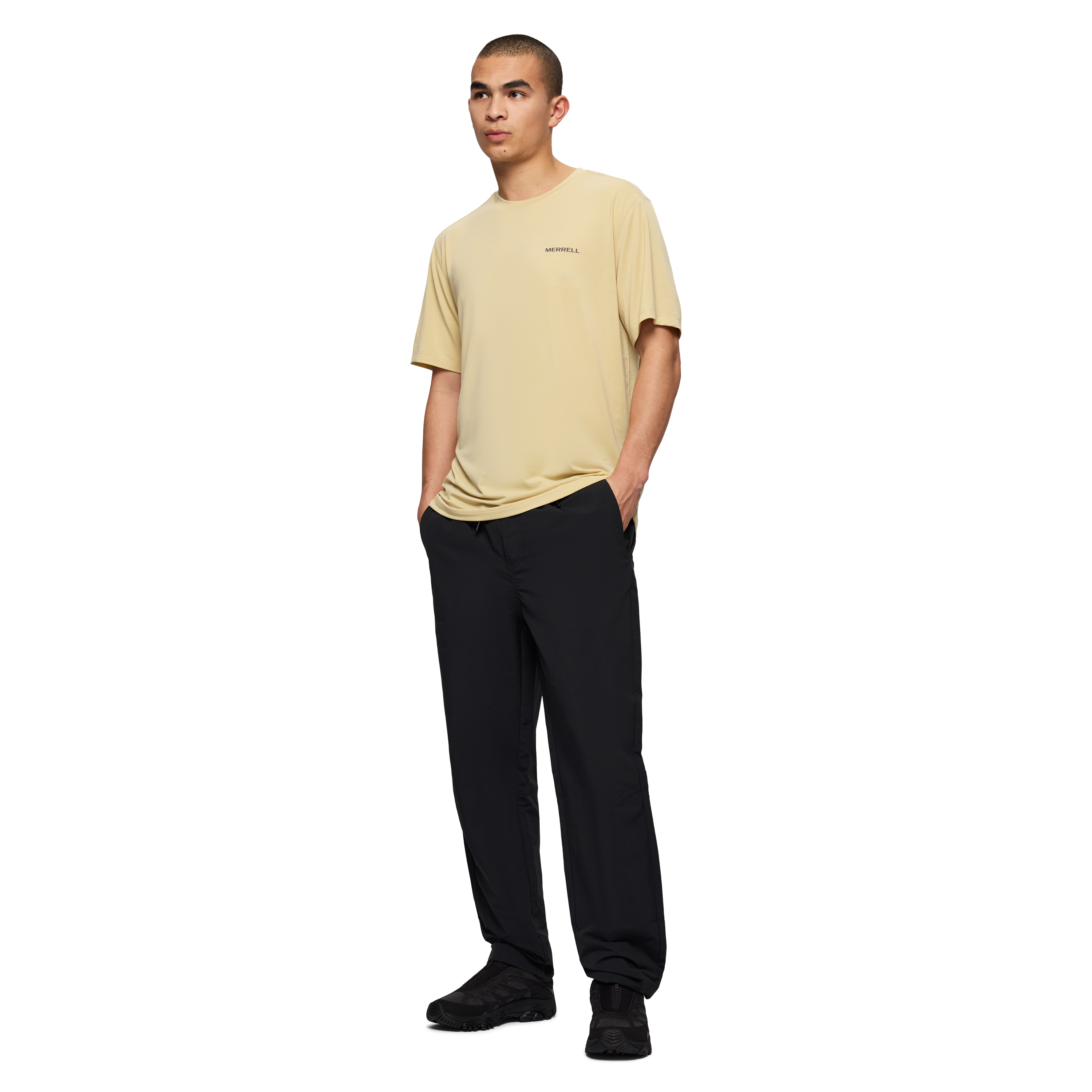 POLO HOMBRE HORIZON TENCEL BEIGE - 4