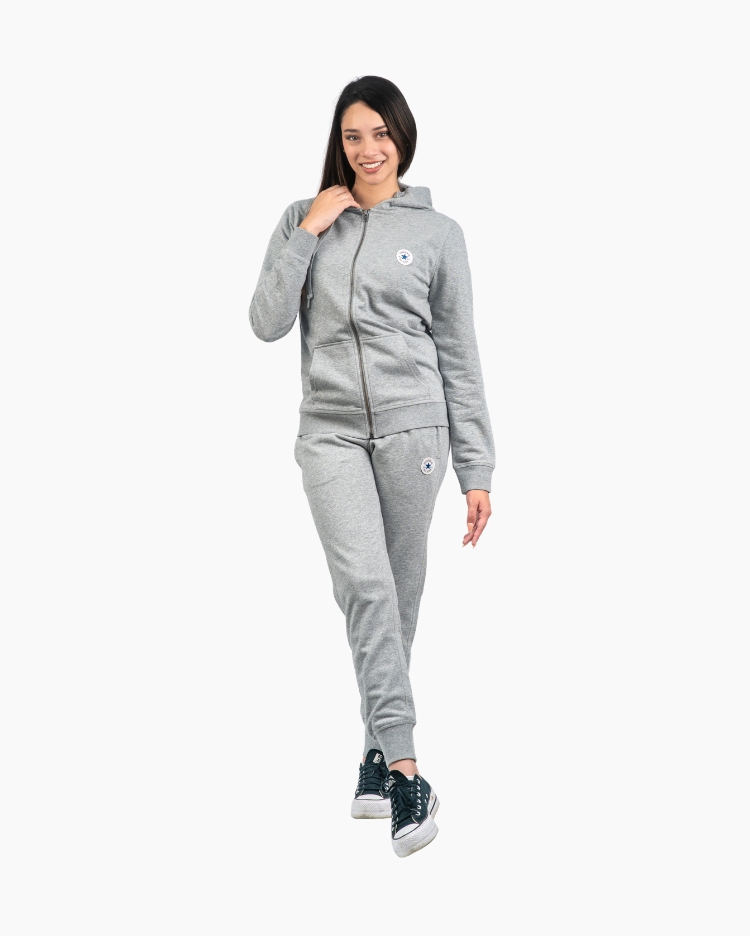 PANTALÓN JOGGER MUJER FT CHUCK GRIS - 1