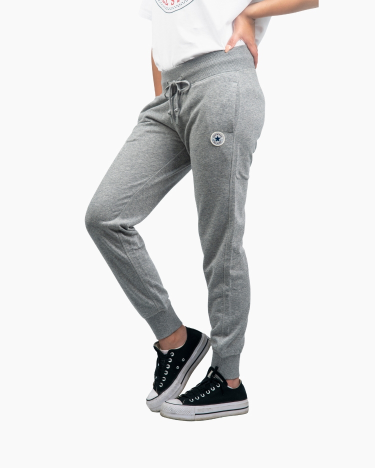PANTALÓN JOGGER MUJER FT CHUCK GRIS - 2