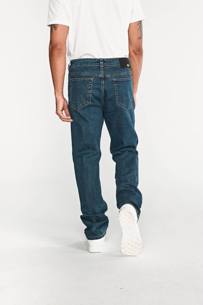 PANTALÓN JEAN HOMBRE TRIBLEND STRETCH DENIM STRAIGHT AZUL - 3