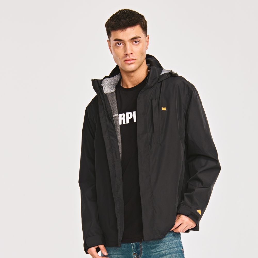 CASACA HOMBRE LIGHTWEIGHT 3-IN-1 NEGRO - 6