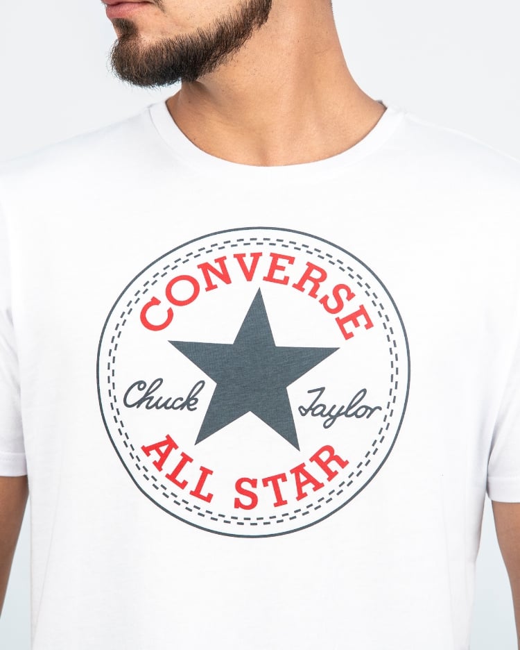 POLO HOMBRE CHUCK PATCH BLANCO - 2