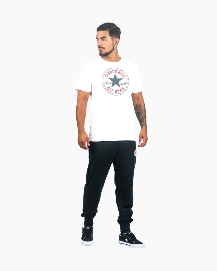 POLO HOMBRE CHUCK PATCH BLANCO - 3