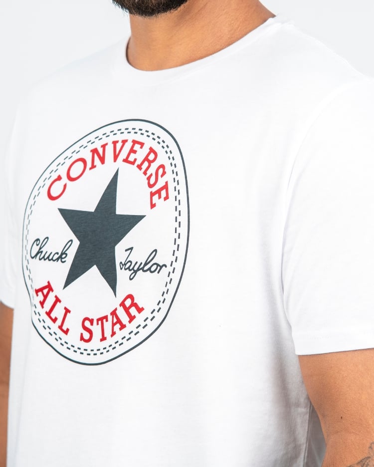 POLO HOMBRE CHUCK PATCH BLANCO - 4