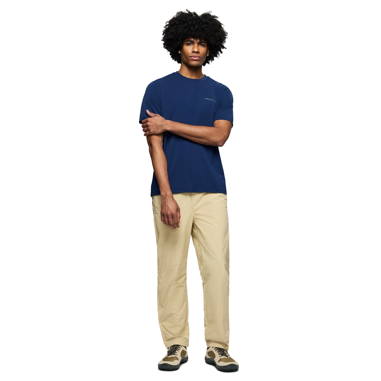 POLO HOMBRE HORIZON TENCEL AZUL - 4