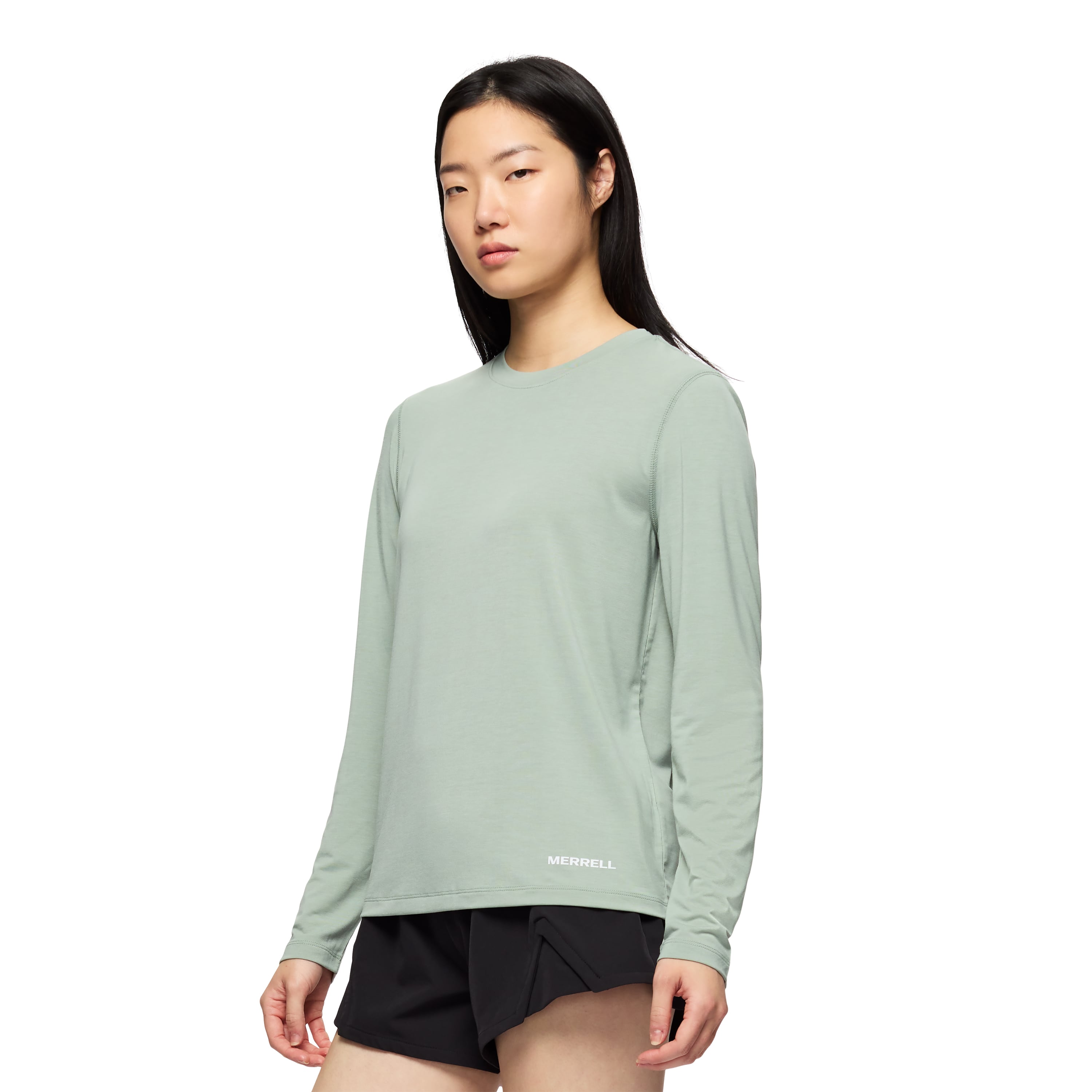 POLO MUJER LELA TENCEL LS VERDE - 2
