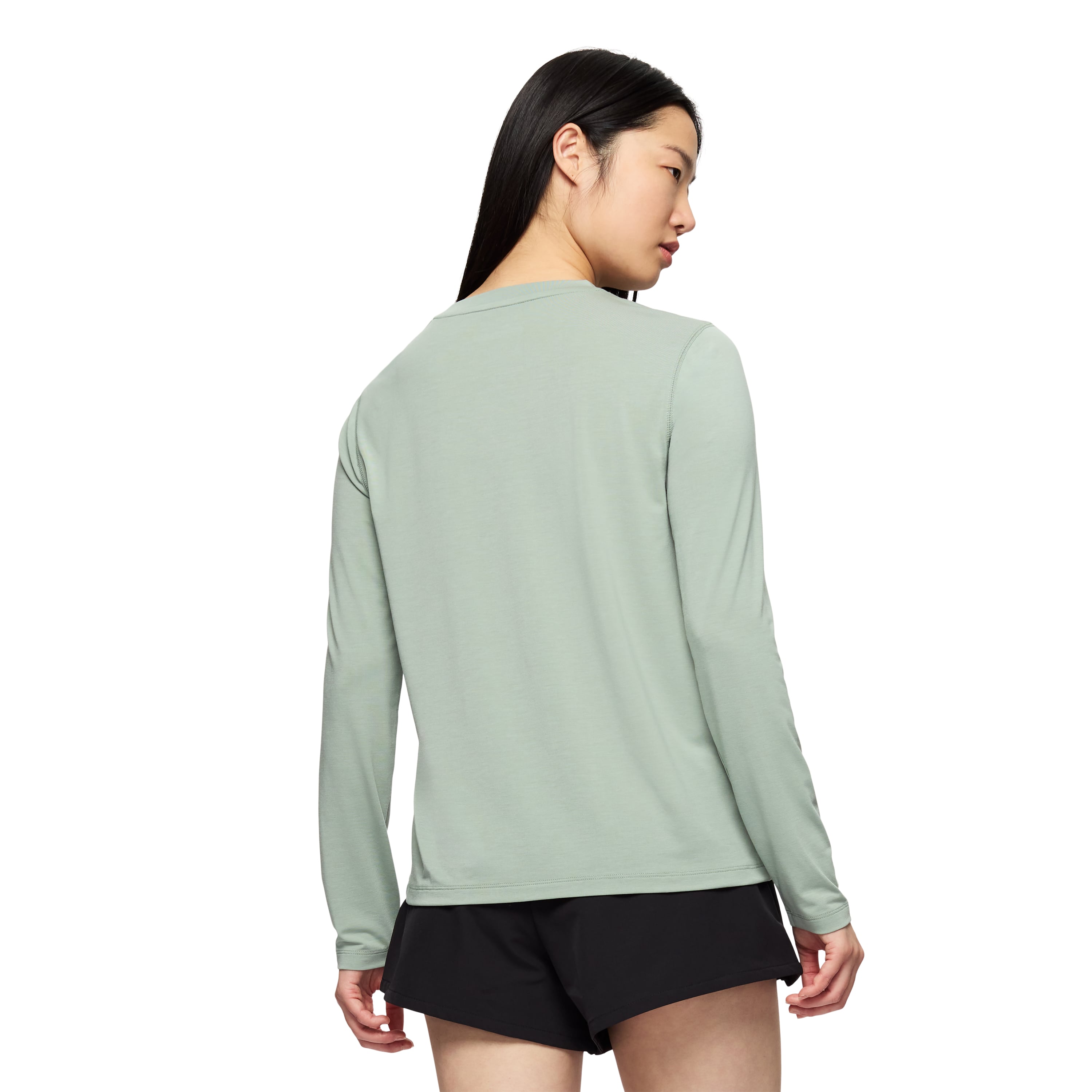 POLO MUJER LELA TENCEL LS VERDE - 3