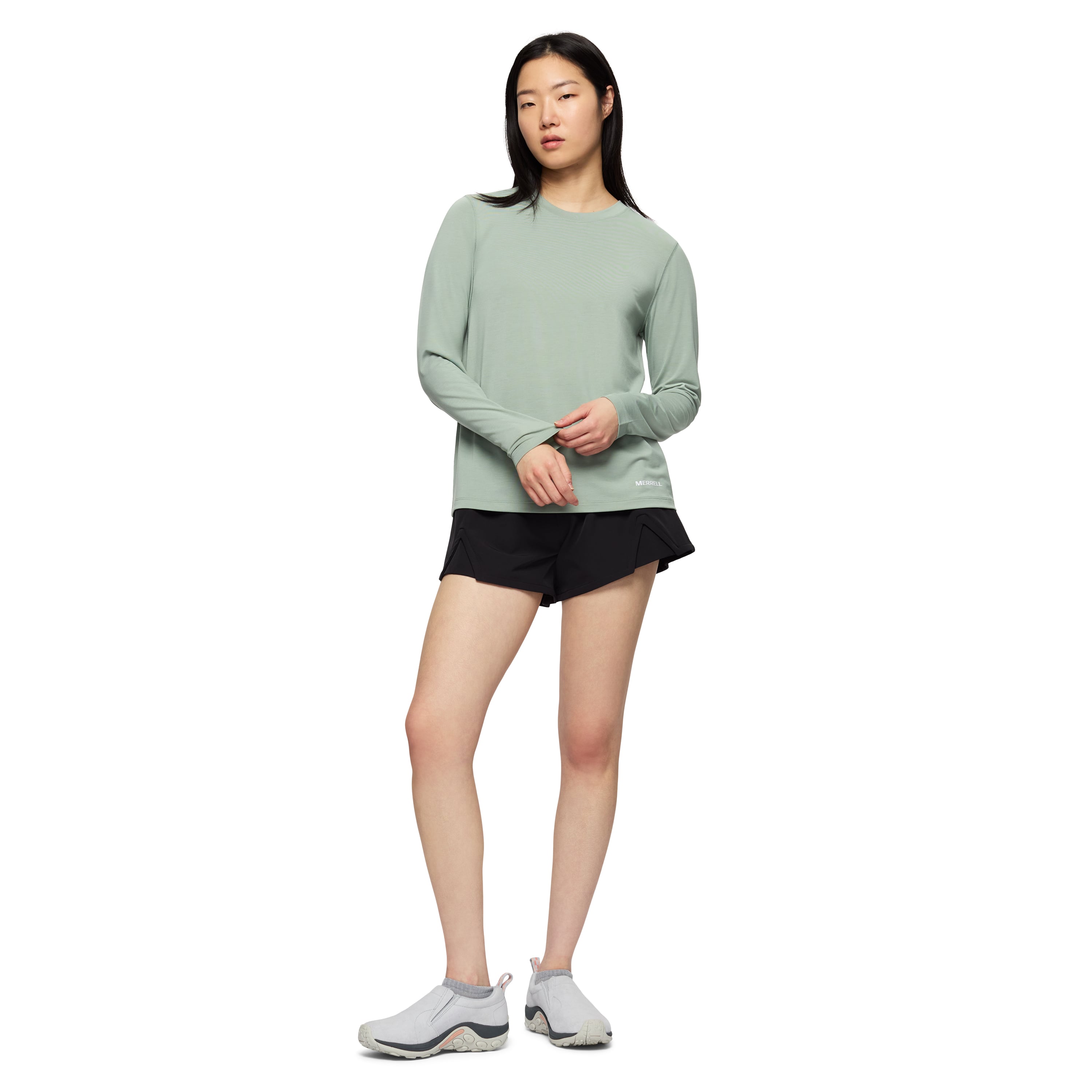 POLO MUJER LELA TENCEL LS VERDE - 4