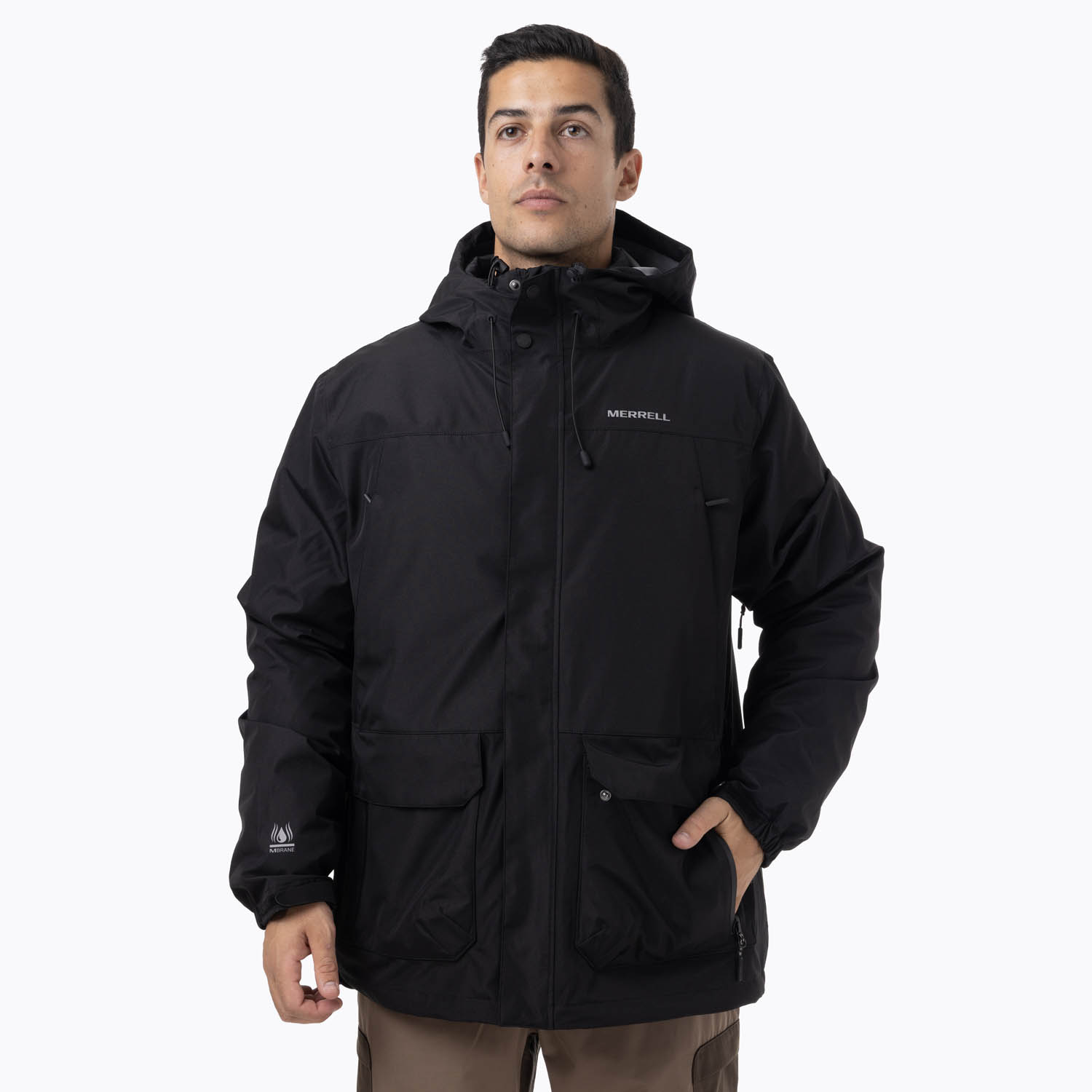 CASACA HOMBRE EZEO 3-IN-1 NEGRO - 4