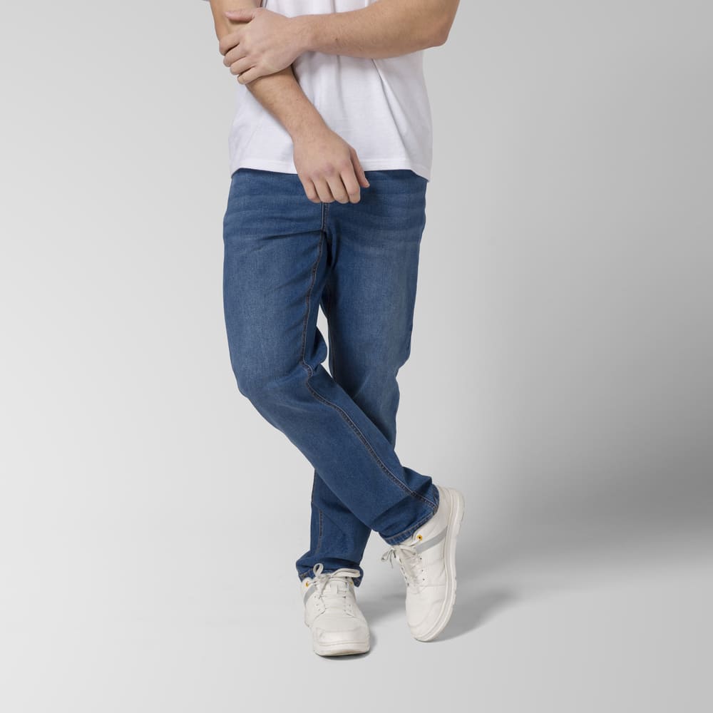 PANTALÓN HOMBRE TRIBLEND STRETCH DENIM SLIM AZUL V1 - 5
