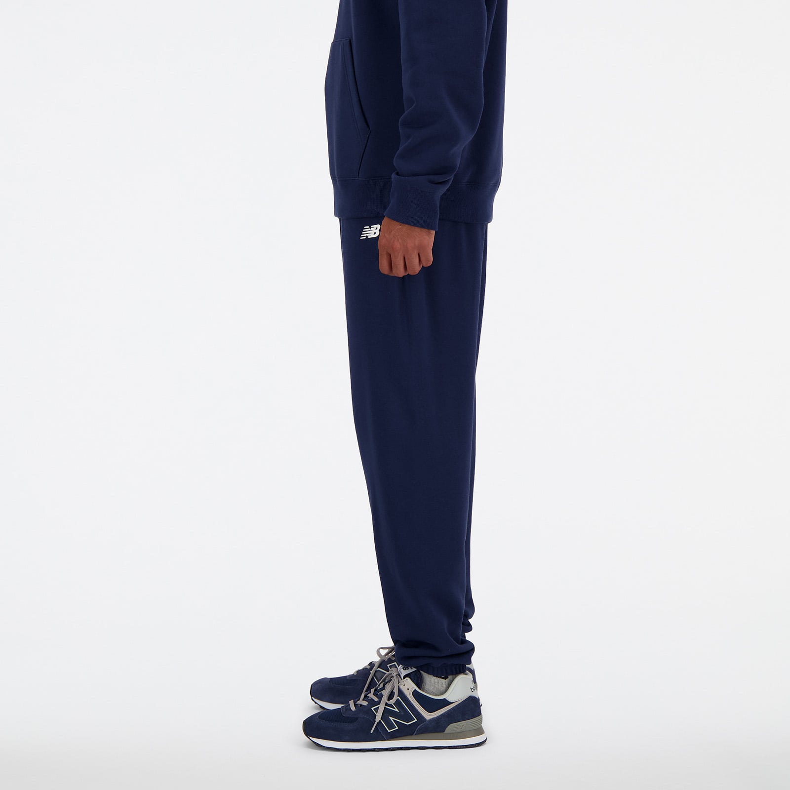 PANTALÓN JOGGER HOMBRE SPORT ESSENTIALS FRENCH TERRY AZUL V2 - 2