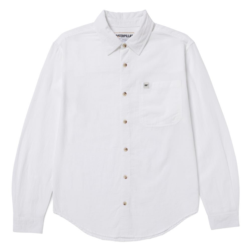 CAMISA HOMBRE LIGHTWEIGHT RELAXED L/S BLANCO - 1
