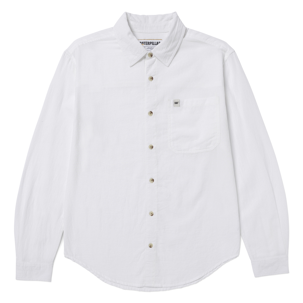 CAMISA HOMBRE LIGHTWEIGHT RELAXED L/S BLANCO - 1