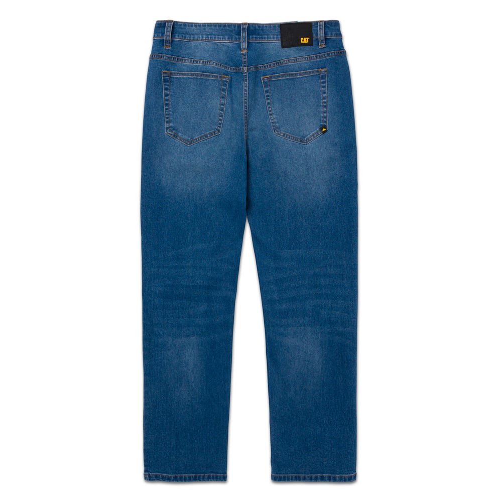 PANTALÓN HOMBRE TRIBLEND STRETCH DENIM STRAIGHT AZUL V1 - 2