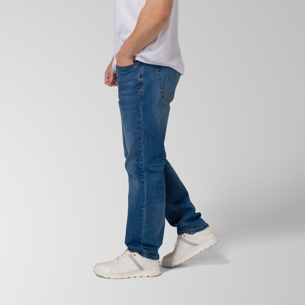 PANTALÓN HOMBRE TRIBLEND STRETCH DENIM STRAIGHT AZUL V1 - 9