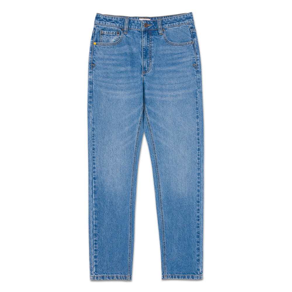 PANTALÓN HOMBRE COMFORT RIGID DENIM SLIM AZUL - 1