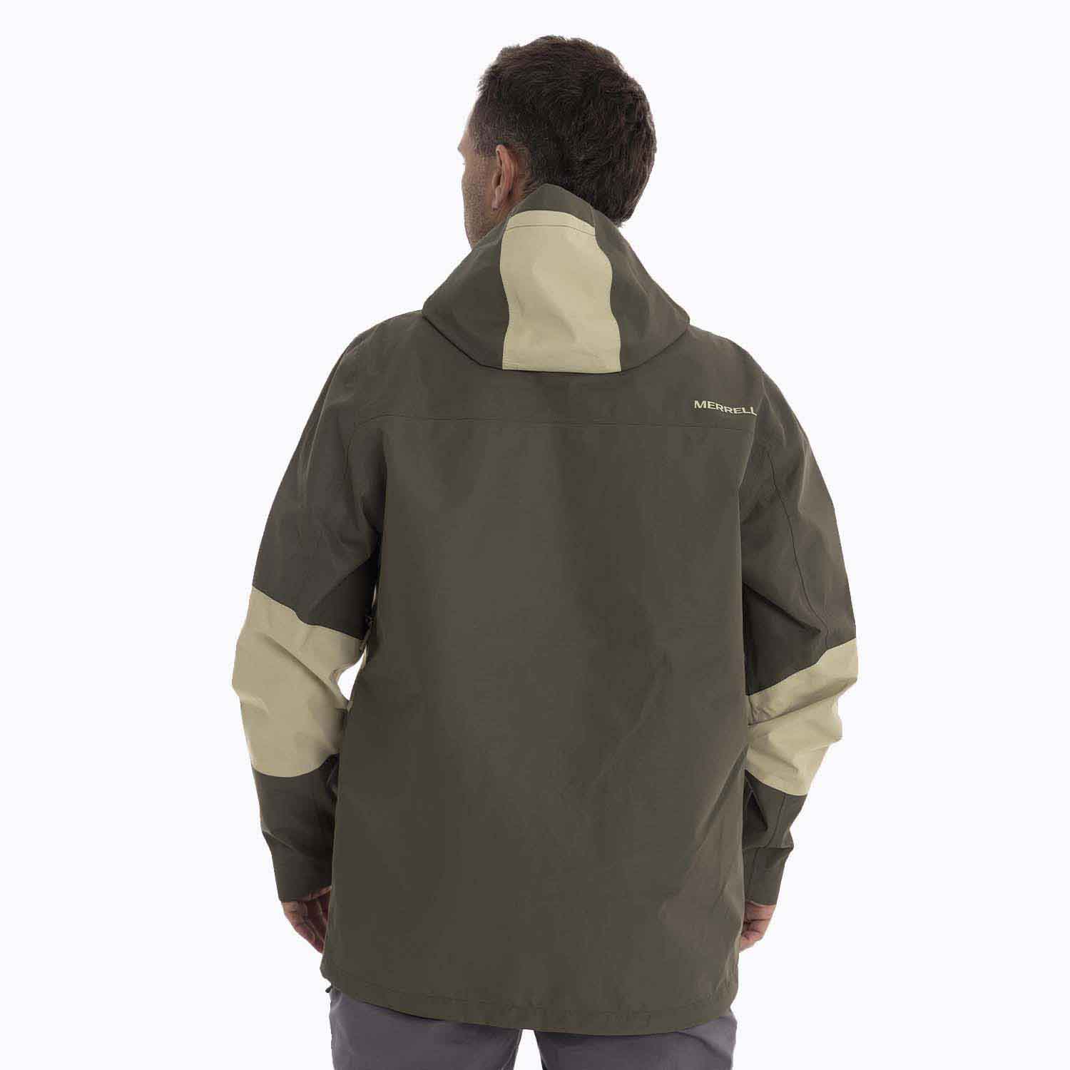 CASACA HOMBRE BRAVO HARD SHELL VERDE - 3