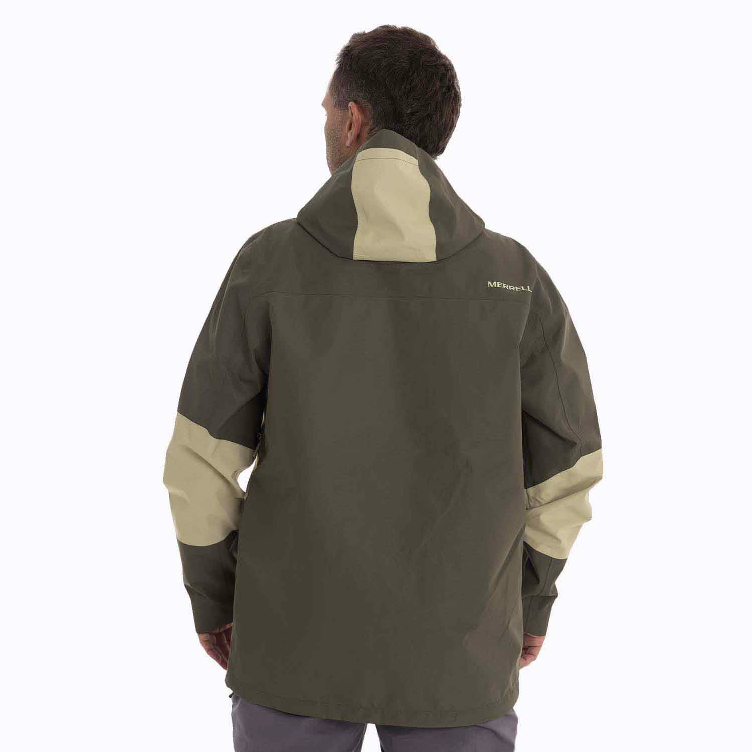 CASACA HOMBRE BRAVO HARD SHELL VERDE - 3