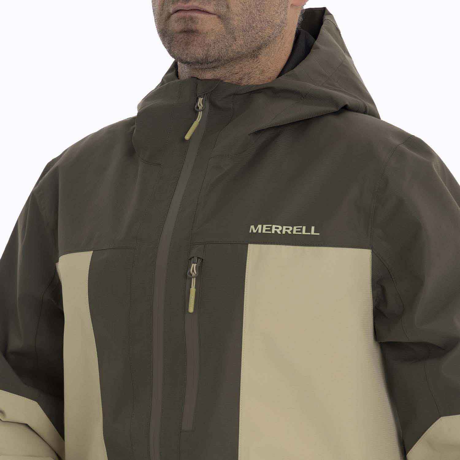CASACA HOMBRE BRAVO HARD SHELL VERDE - 5