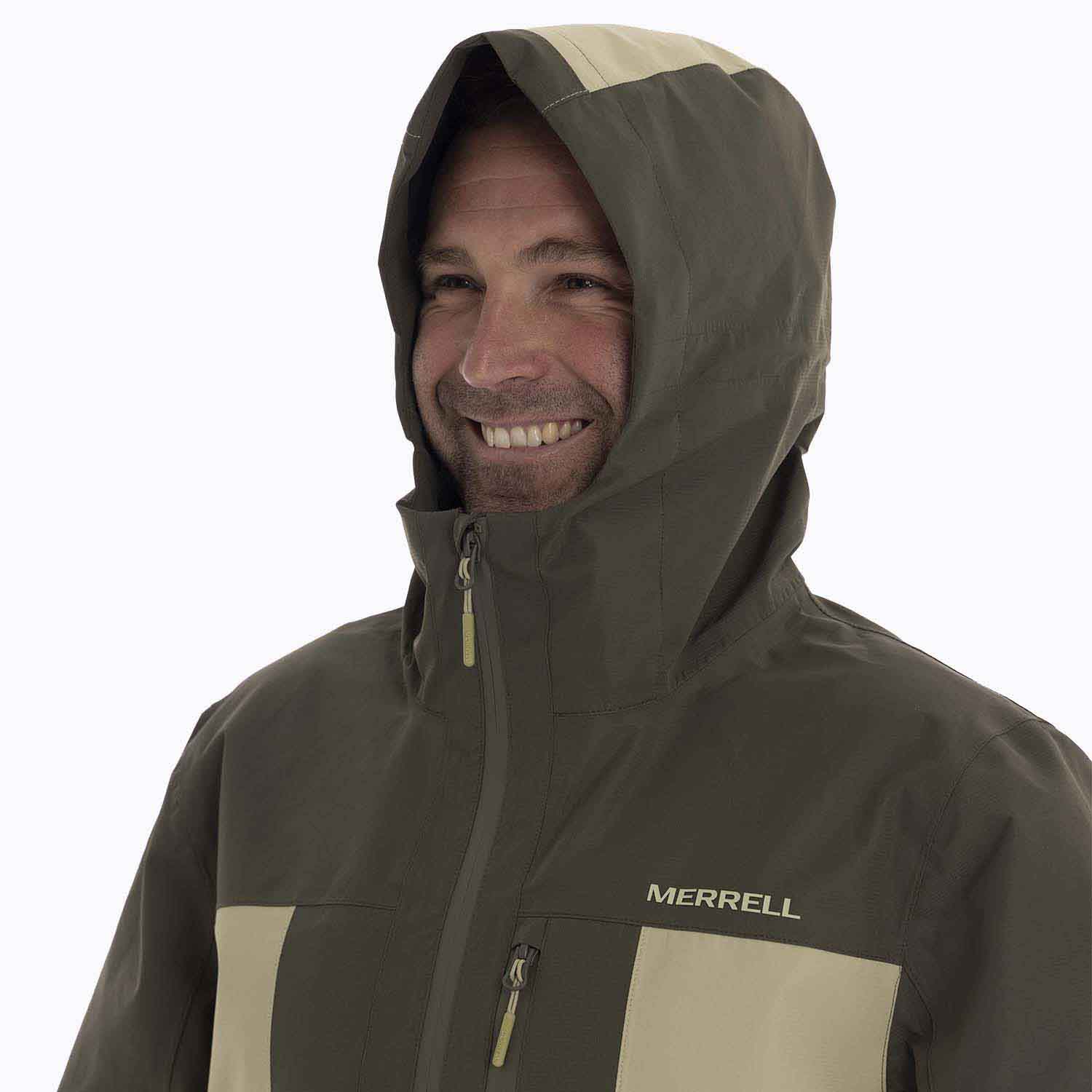 CASACA HOMBRE BRAVO HARD SHELL VERDE - 6