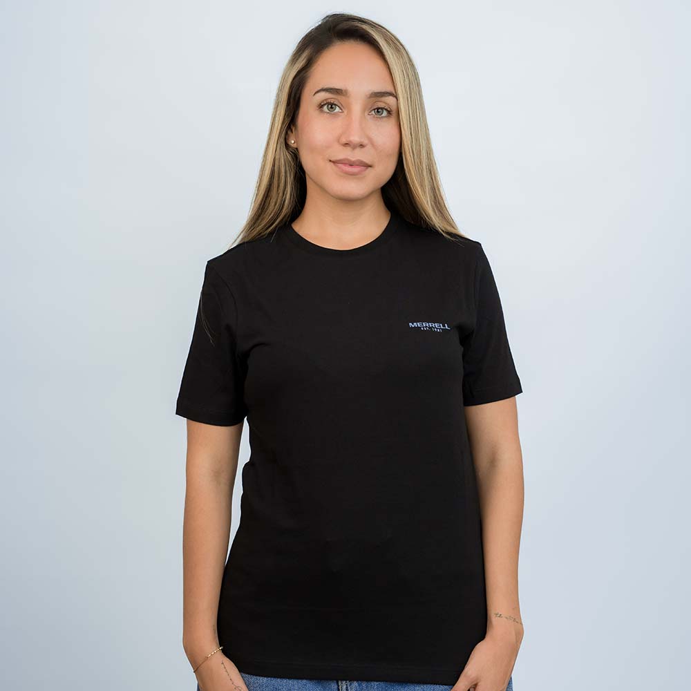 POLO MUJER BASIC MERRELL EST NEGRO - 1