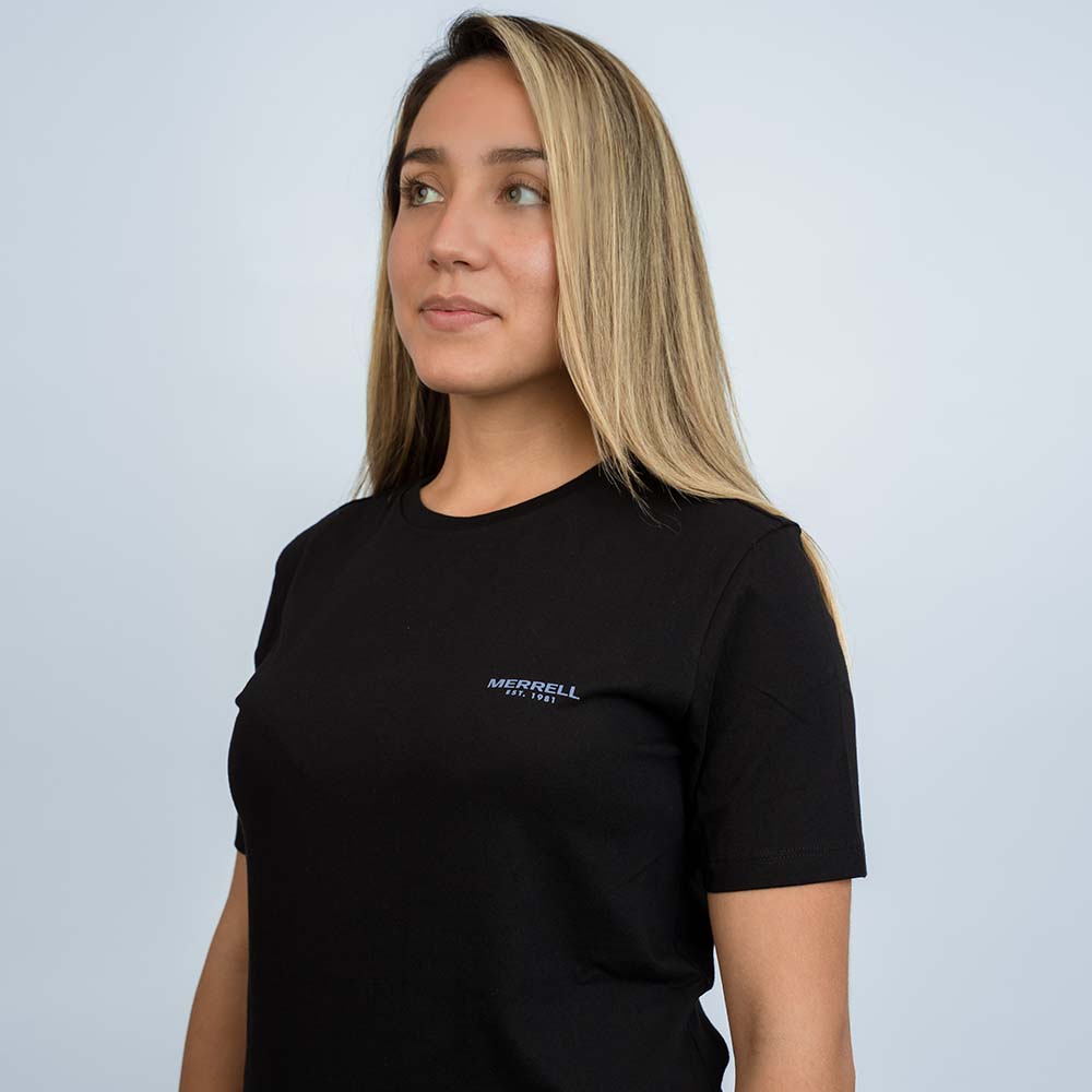 POLO MUJER BASIC MERRELL EST NEGRO - 2