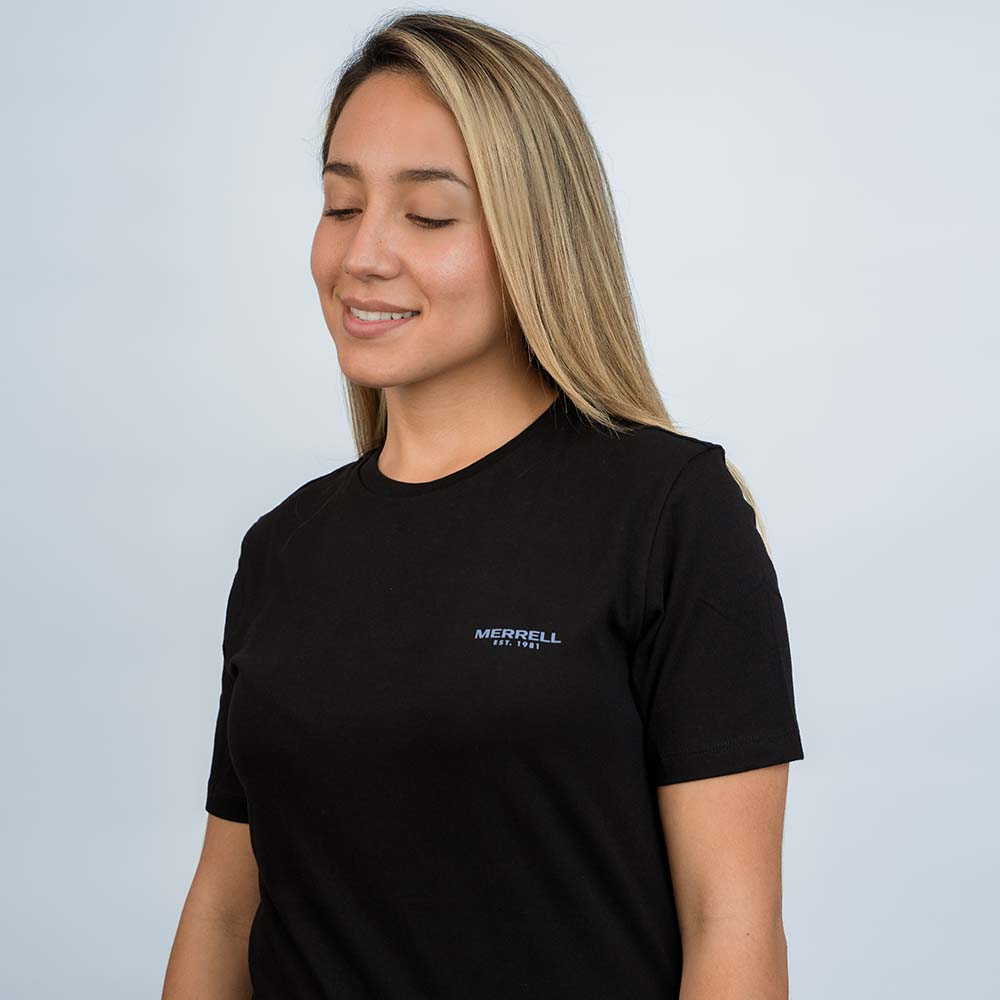 POLO MUJER BASIC MERRELL EST NEGRO - 8