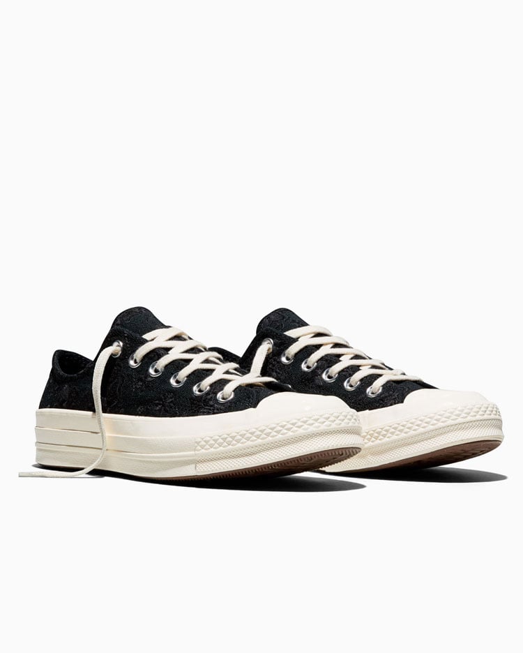 ZAPATILLAS MUJER CHUCK 70 RETRO FLORAL NEGRO - 4