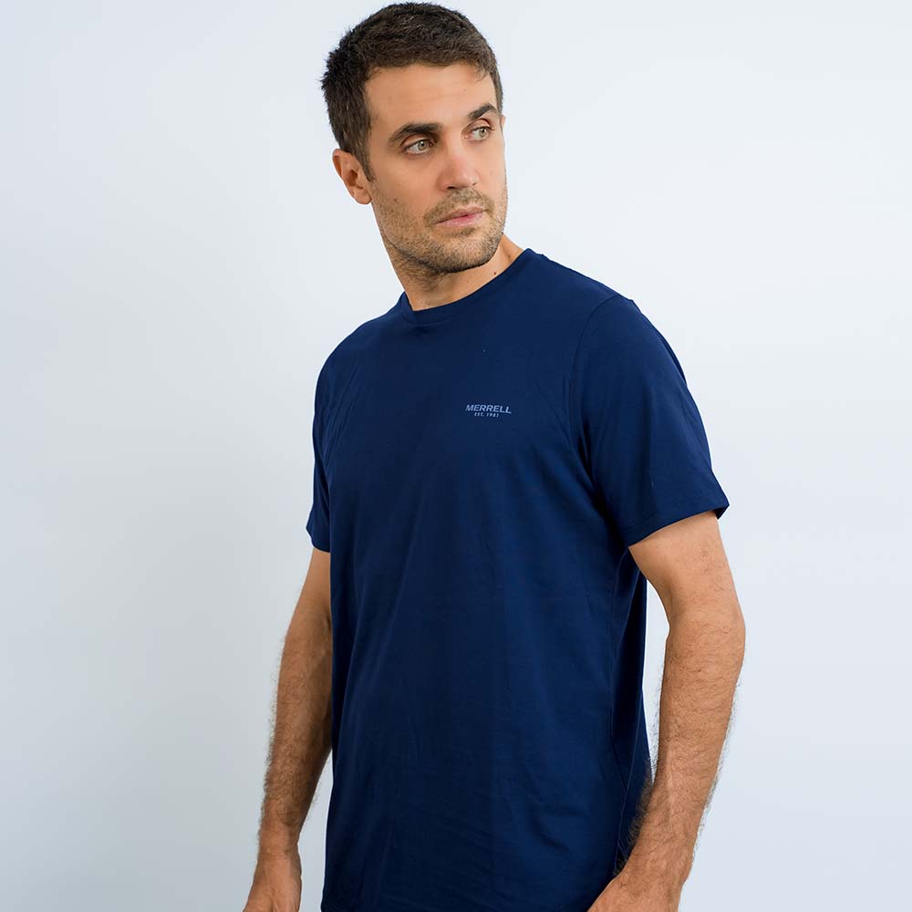 POLO HOMBRE BASIC MERRELL EST AZUL - 4