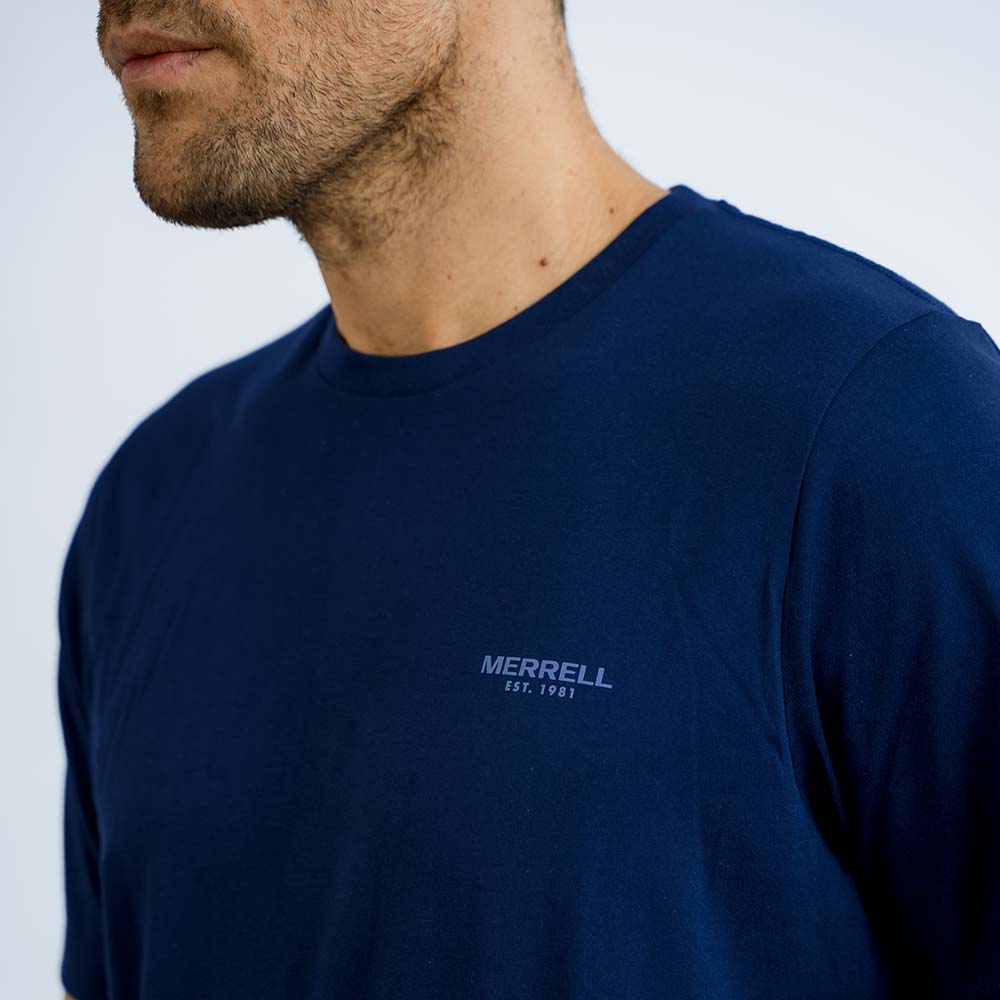 POLO HOMBRE BASIC MERRELL EST AZUL - 6